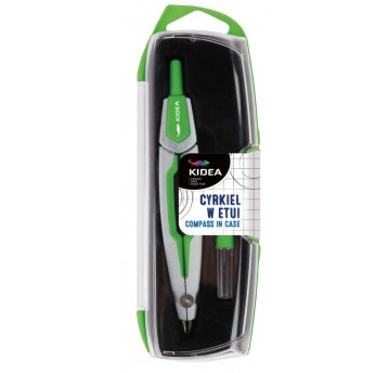 CYRKIEL W ETUI ZIELONY KIDEA