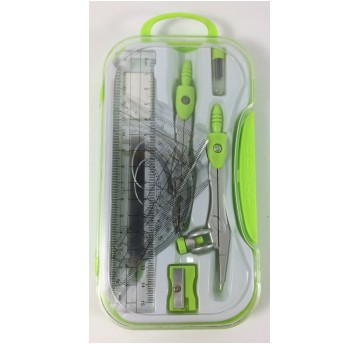 CYRKIEL Z ZESTAWEM GEOMETRYCZNYM ZIELONY PENMATE