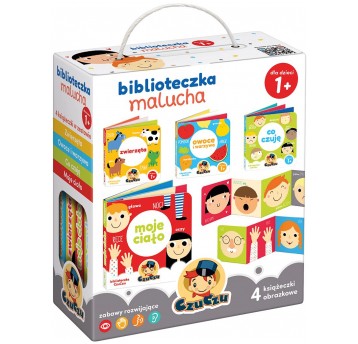 CZUCZU BIBLIOTECZKA MALUCHA 12M+