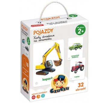 CZUCZU KARTY OBRAZKOWE POJAZDY