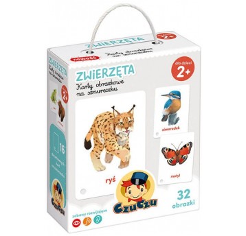 CZUCZU KARTY OBRAZKOWE ZWIERZĘTA