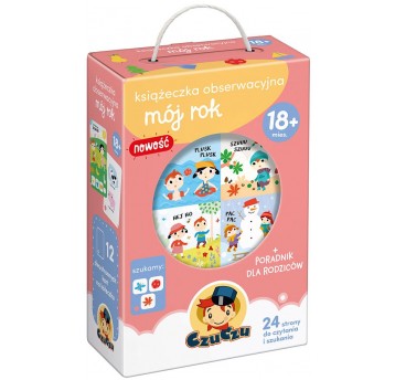 CZUCZU KSIĄŻECZKA OBSERWACYJNA MÓJ ROK 18M+