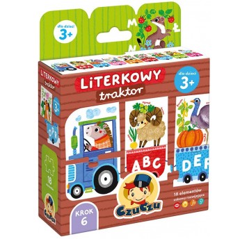 CZUCZU LITERKOWY TRAKTOR 3+