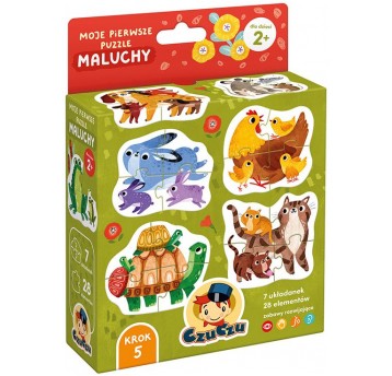 CZUCZU MOJE PIERWSZE PUZZLE MALUCHY 2+