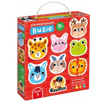 CZUCZU PIERWSZE PUZZLE BUZIE 15M+
