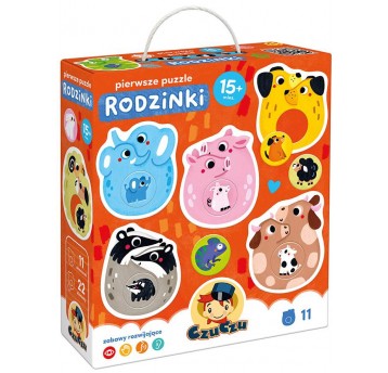 CZUCZU PIERWSZE PUZZLE RODZINKI