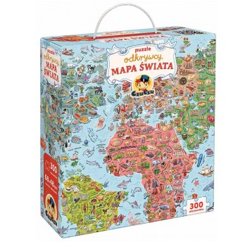 CZUCZU PUZZLE MAPA ŚWIATA
