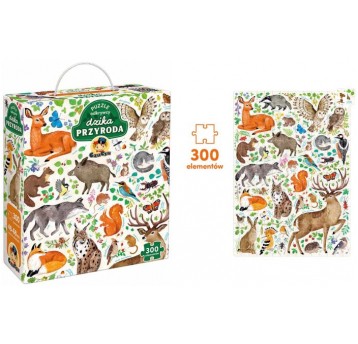 CZUCZU PUZZLE ODKRYWCY DZIKA PRZYRODA 300 el
