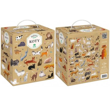 CZUCZU PUZZLOVE KOTY 500 EL