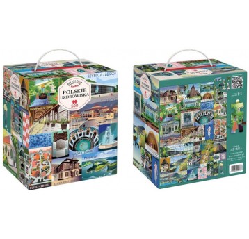 CZUCZU PUZZLOVE POLSKIE UZDROWISKA 500 EL