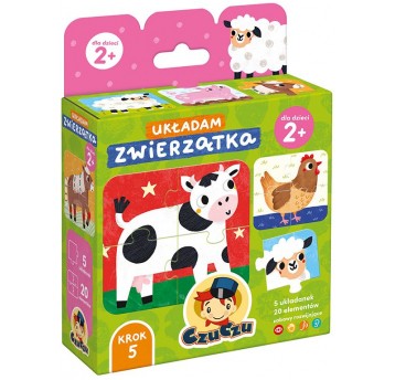 CZUCZU UKŁADAM ZWIERZĄTKA 2+