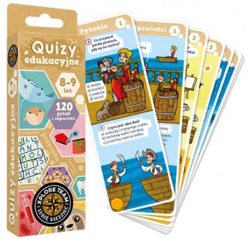 CZUCZU XPLORE TEAM QUIZY EDUKACYJNE 8-9 LAT