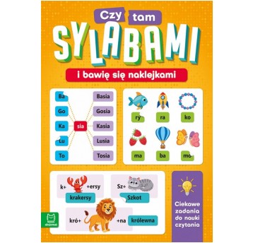 CZYTAM SYLABAMI I BAWIĘ SIĘ NAKLEJKAMI AKSJOMAT