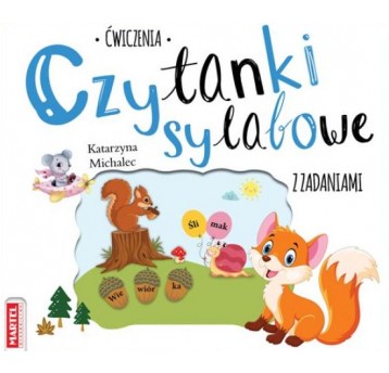 CZYTANKI SYLABOWE Z ZADANIAMI Z LISKIEM MARTEL