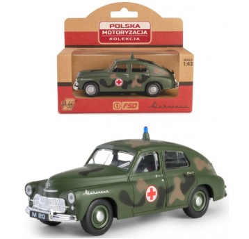 DAFFI - WARSZAWA M-20 WOJSKOWA MODELE 1:43