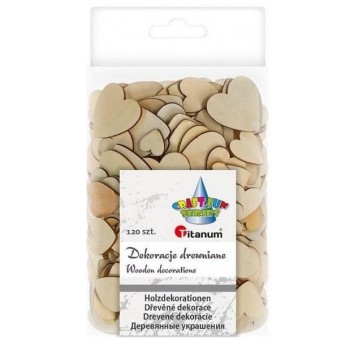 DEKORACJE DREWNIANE SERCA