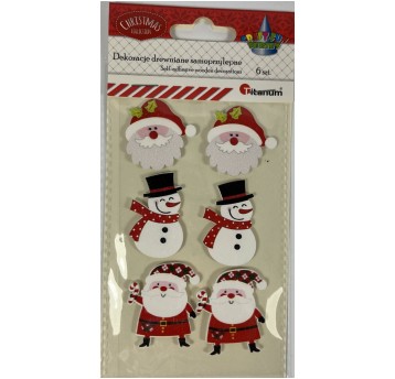 DEKORACJE DREWNIANE XMASS