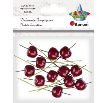 DEKORACJE JABŁUSZKA NA PIKU 12 SZT.