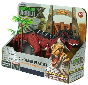 DINOZAUR CHODZĄCY ŚW. DŹW.