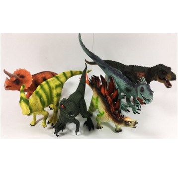 DINOZAURY 26CM Z DŹWIĘKIEM 6 RODZAJÓW