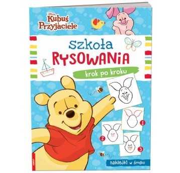 DISNEY KUBUŚ I PRZYJACIELE SZKOŁA RYSOWANIA