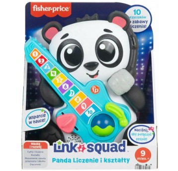 DJ PANDA LICZENIE I KSZTAŁTY FISHER PRICE
