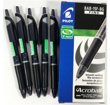 DŁUGOPIS ACROBALL CZARNY PILOT