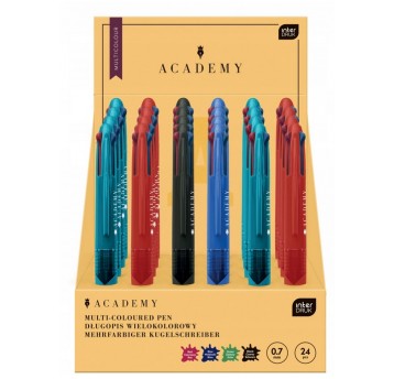 DŁUGOPIS AUTOM. 4-KOLORY ACADEMY INTERDRUK
