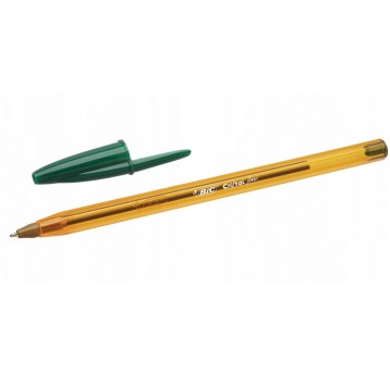 DŁUGOPIS CRISTAL FINE ZIELONY BIC