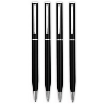 DŁUGOPIS METALOWY SLIM CZARNY PENMATE