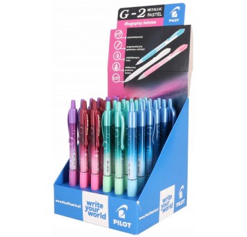 DŁUGOPIS PILOT ŻELOWY G2 BUBBLE MIX