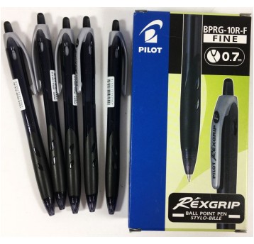 DŁUGOPIS REXGRIP F CZARNY PILOT