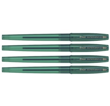 DŁUGOPIS SUPERGRIP GXB 1.6 ZIELONY PILOT