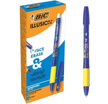 DŁUGOPIS WYMAZYWALNY ILLUSION NIEBIESKI BIC