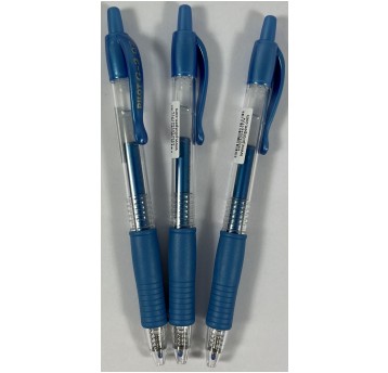 DŁUGOPIS ŻELOWY PILOT G2 METALLIC NIEBIESKI