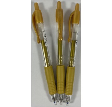 DŁUGOPIS ŻELOWY PILOT G2 METALLIC ZŁOTY