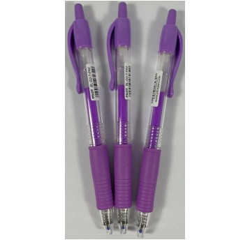 DŁUGOPIS ŻELOWY PILOT G2 PASTEL FIOLETOWY