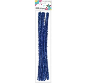 DRUCIKI BROKATOWE 30CM NIEBIESKIE