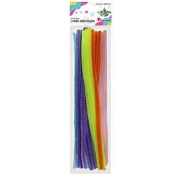 DRUCIKI KREATYWNE 30 CM PASTELOWE 25SZT