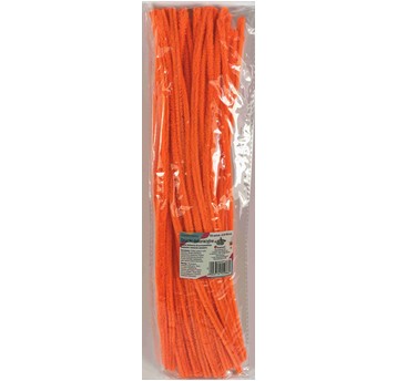 DRUCIKI KREATYWNE 30 CM POMARAŃCZOWE 50 SZT.