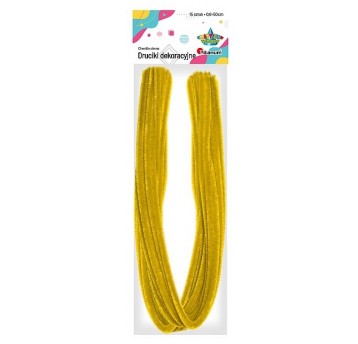 DRUCIKI KREATYWNE 50 CM ŻÓŁTE