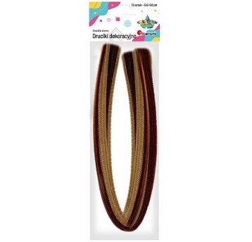 DRUCIKI KREATYWNE 50CM BRĄZOWE