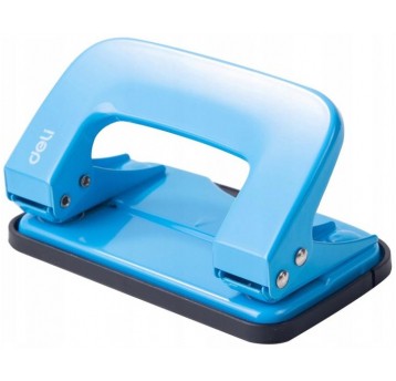 DZIURKACZ DO 10 KARTEK NIEBIESKI DELI