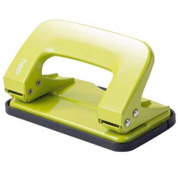 DZIURKACZ DO 10 KARTEK ZIELONY DELI