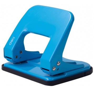 DZIURKACZ DO 20 KARTEK NIEBIESKI DELI