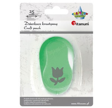 DZIURKACZ KREATYWNY 25MM TULIPAN