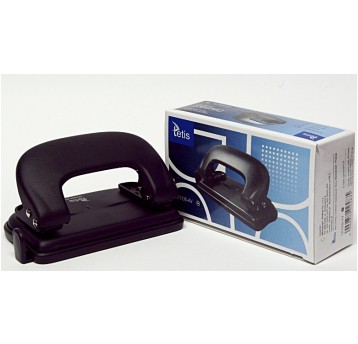 DZIURKACZ METALOWY CZARNY 10 KARTEK TETIS