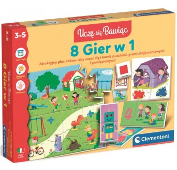 EDUKACYJNY ZESTAW 8W1 CLEMENTONI
