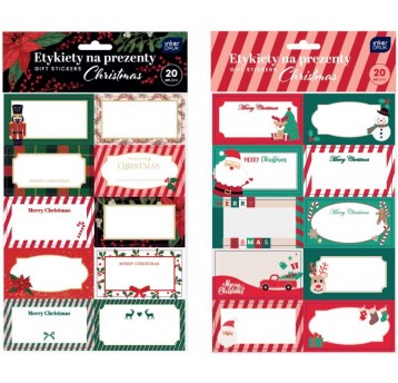 ETYKIETY NA PREZENTY 20 SZT.
