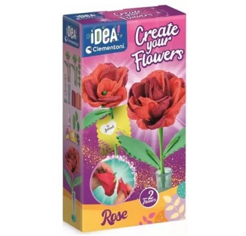 FABRYKA KWIATÓW RÓŻA - CLEMENTONI IDEA